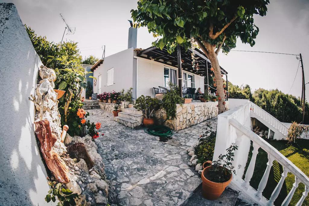 Villa Galanis By The Sea นิโฟเรกา ภายนอก รูปภาพ