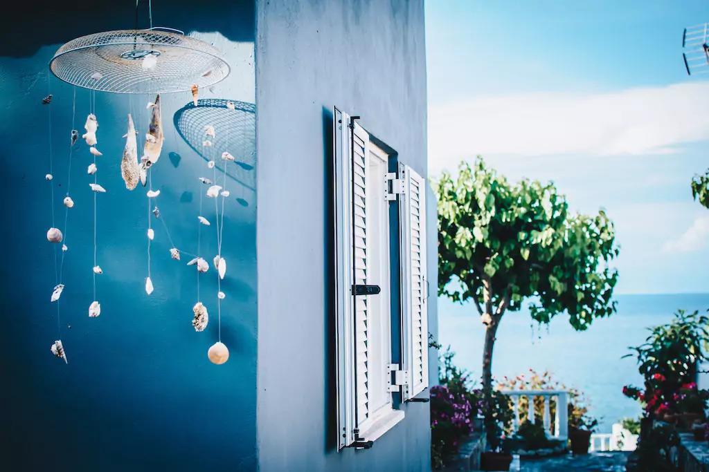 Villa Galanis By The Sea นิโฟเรกา ภายนอก รูปภาพ